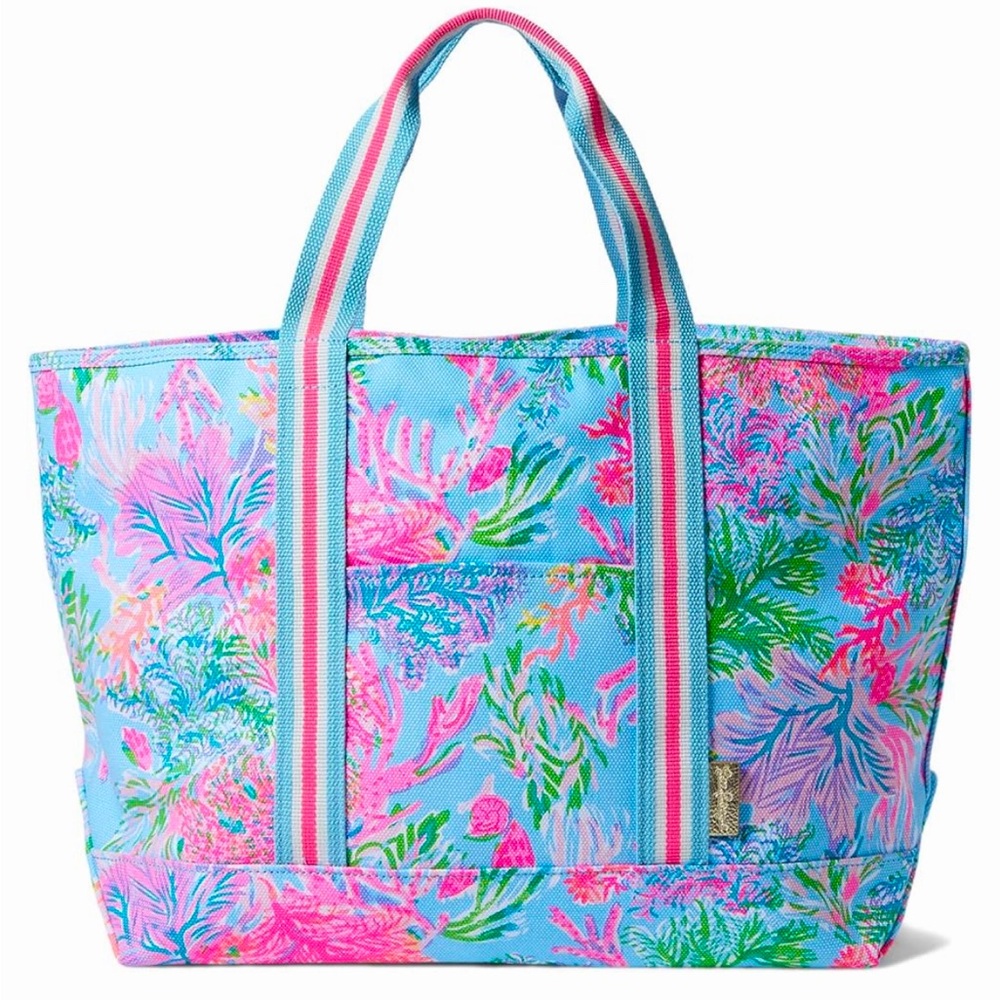 Lilly Pulitzer Mercato Beach Tote for Women NWT